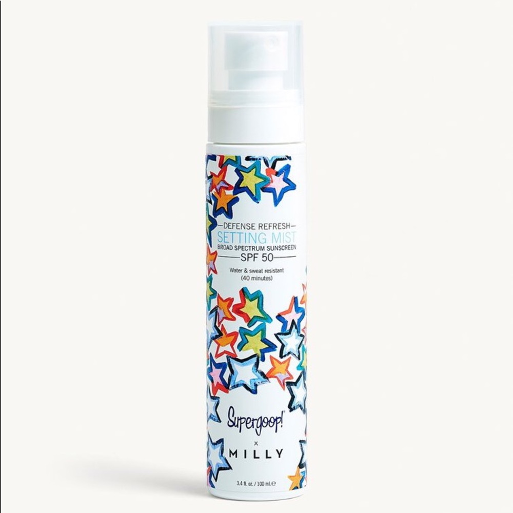 Supergoop! x Milly Defense Refresh Setting Mist